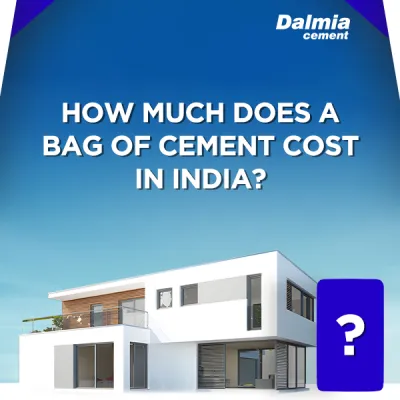 How much does a bag of cement cost in India