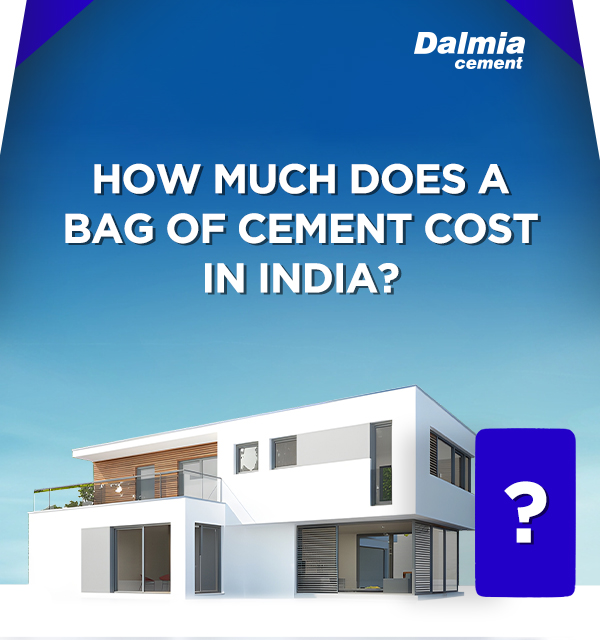 How much does a bag of cement cost in India