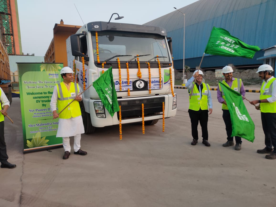 Dalmia Cement Bharat launches e-trucks initiative to optimize logistics cost