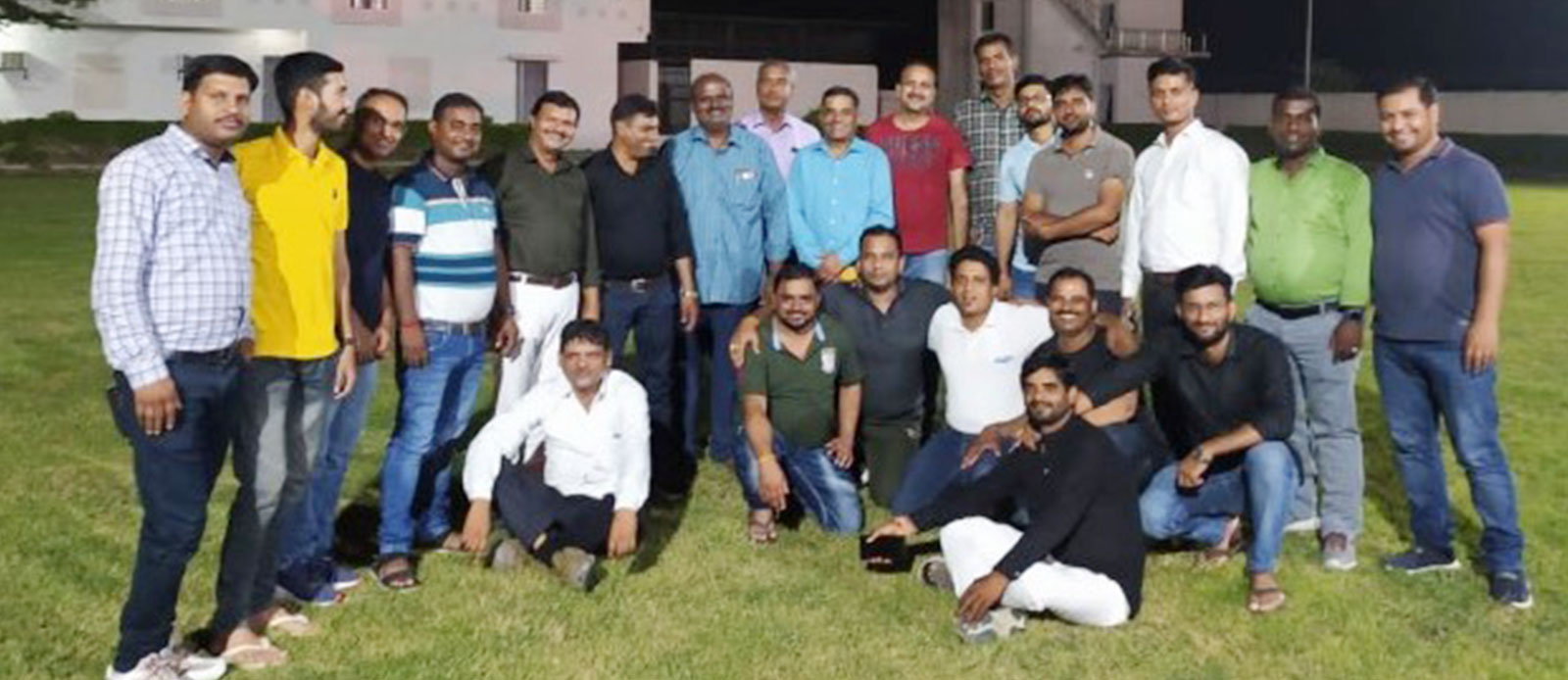 Goa and Rajasthan teams unite for a team building event